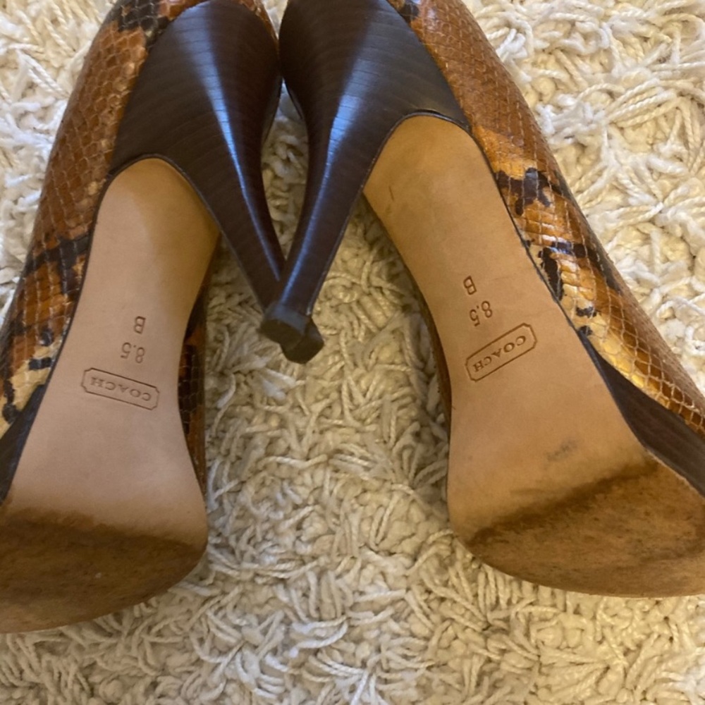 Coach Women’s Python Pump - image 8